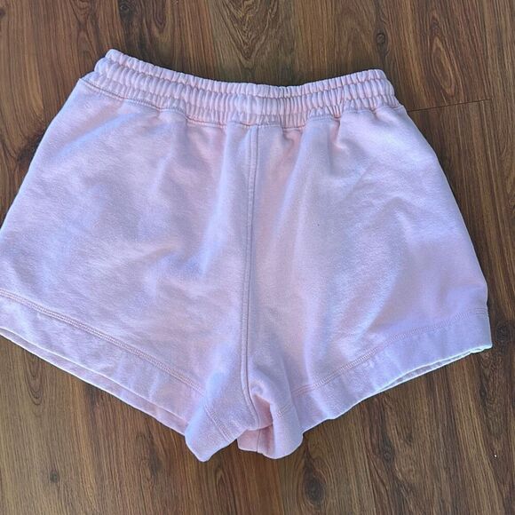 Ganni pink shorts athletic sweatshirts size M - Picture 6 of 6
